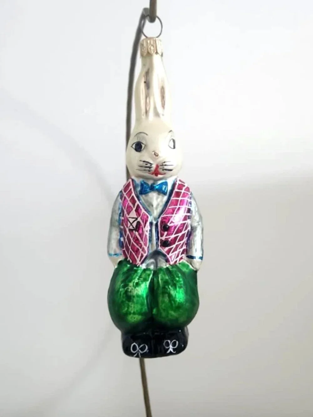 ✨Very Rare Authentic Christopher Radko Peter Rabbit Bunny Handmade Glass Orament